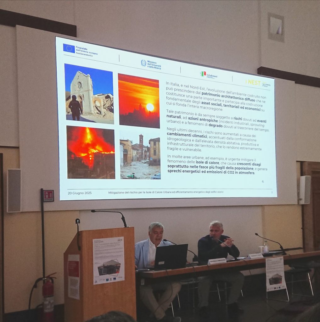 Il Direttore di CORILA Pierpaolo Campostrini al Seminario Iuav 